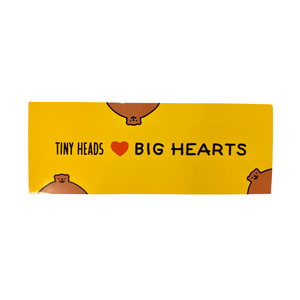 THK Tiny Heads Big Hearts Sticker